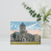 Toronto, Canada, Universiteitsbibliotheek, Vintage Briefkaart (Staand voorkant)