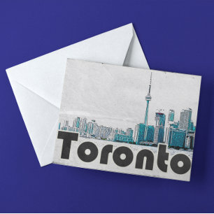 Toronto Canada Vintage Travel Briefkaart