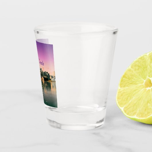Toronto Capital van Ontario Canada City Skyline Shot Glas (Rechts)
