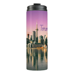 Toronto Capital van Ontario Canada City Skyline Thermosbeker