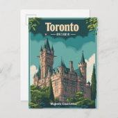 Toronto: Casa Loma Briefkaart (Voorkant / Achterkant)