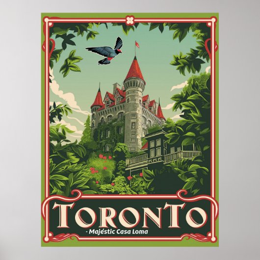Toronto: Casa Loma Poster (Voorkant)