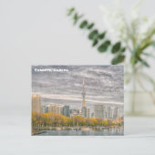 Toronto City Skyline, Tour CN, Canada, Carte posta (Debout devant)