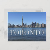toronto cityscape briefkaart (Voorkant / Achterkant)