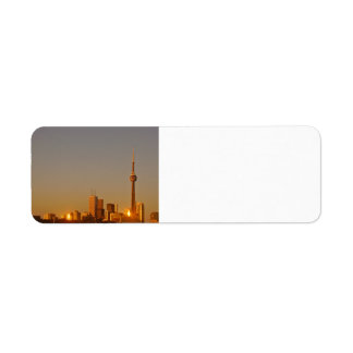 Toronto Cityscape Etiket