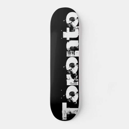 Toronto - Cool Urban Style - Skateboard (Voorkant)