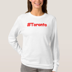 "#Toronto" Cute Design. Bestel nu T-shirt