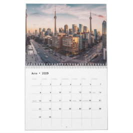 Toronto Downtown Cityscape, Toronto Downtown, kuns Kalender