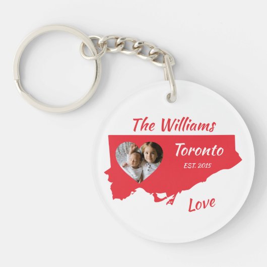 Toronto Family sleutelhanger aanpassen (Voorkant)