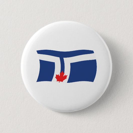 Toronto Flag Button (Voorkant)