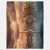 TORONTO FLEECE DEKEN (Voorkant)