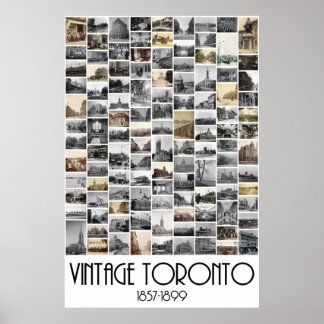 Toronto: foto's van 1857-1899 Poster