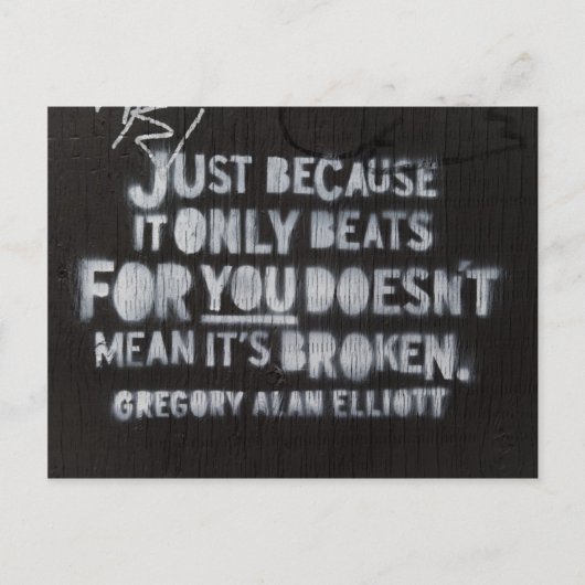 Toronto Graffiti Briefkaart (Voorkant)