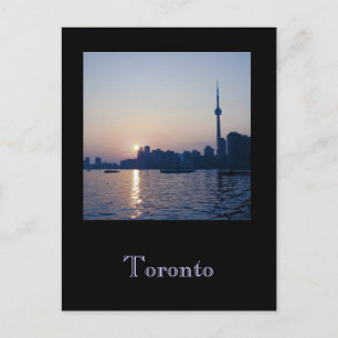 Toronto Harborfront sunset Briefkaart