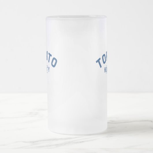 Toronto Hockey City 16oz Frosted Glass Mok (Center)