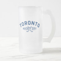 Toronto Hockey City 16oz Frosted Glass Mok