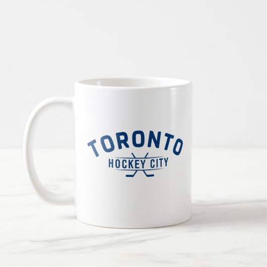 Toronto Hockey City Blauwe Logo Mok (Links)