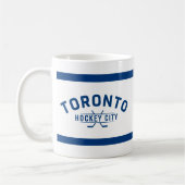 Toronto Hockey City Blue Stripes Mug (Gauche)
