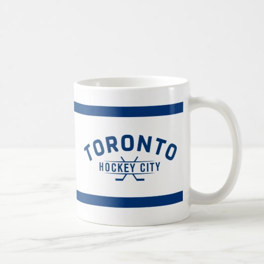Toronto Hockey City Blue Stripes Mug (Droite)