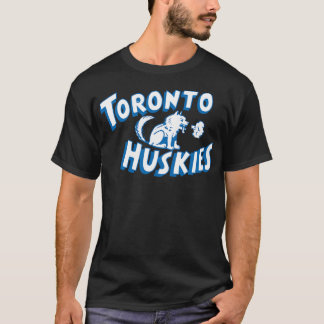 Toronto Huskies Vintage NBA Basketball Logo Classi T-shirt
