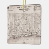 Toronto  Map Keramisch Ornament (Links)