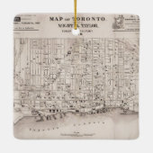 Toronto  Map Keramisch Ornament (Achterkant)