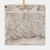 Toronto  Map Keramisch Ornament (Voorkant)