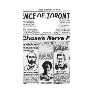 Toronto mensen  krant kredietkaart flessenopener