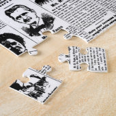 Toronto mensen  krant legpuzzel (Zijkant)