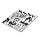 Toronto mensen krant tegeltje (Zijkant)
