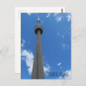 Toronto-naald Briefkaart (Voorkant / Achterkant)