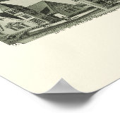 Toronto, OH Panoramic Map - 1889 Poster (Hoek)