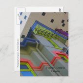 Toronto Ontario Canada Briefkaart 3 (Voorkant / Achterkant)