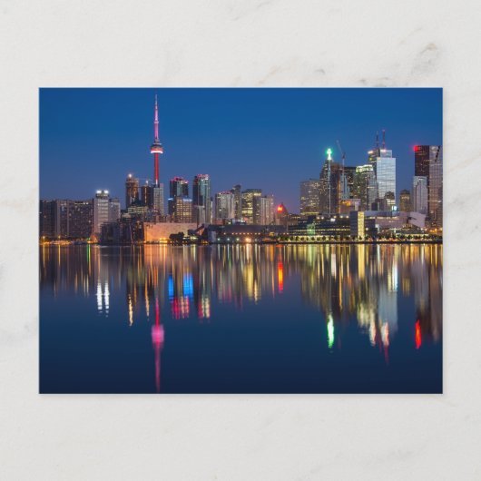 Toronto, Ontario, Canada Skyline Briefkaart (Voorkant)