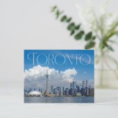 Toronto Ontario cityscape Briefkaart (Staand voorkant)