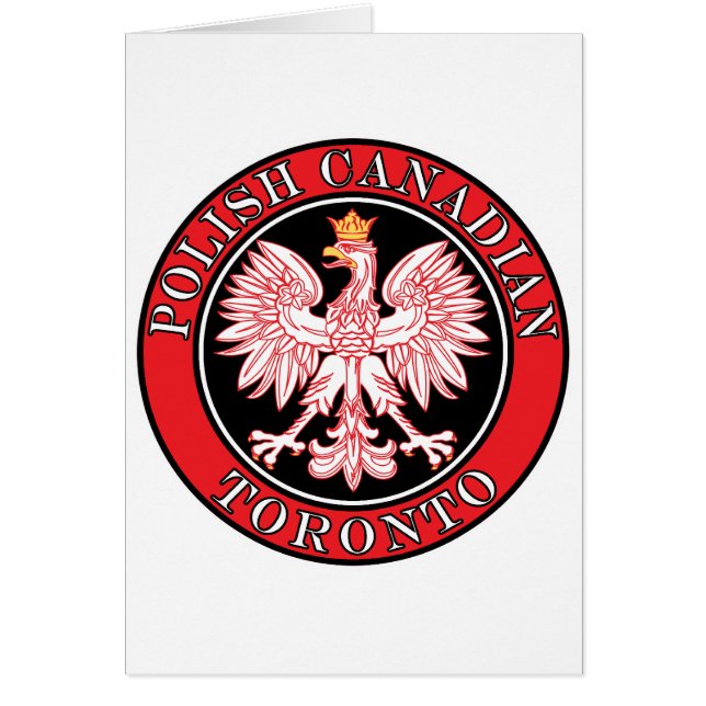 Toronto Poolse Canadese adelaar (Voorkant)