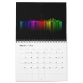 Toronto Rainbow Blur Kalender (Feb 2026)