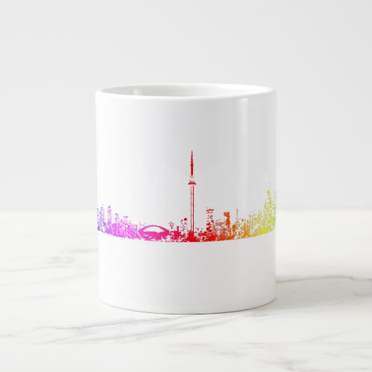 Toronto Rainbow Extra Grote Beker (Voorkant)