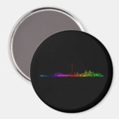 Toronto Rainbow Magneet (Voorkant / Achterkant)