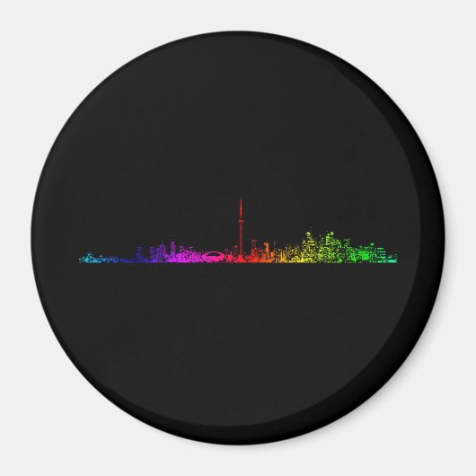Toronto Rainbow Magneet (Voorkant)