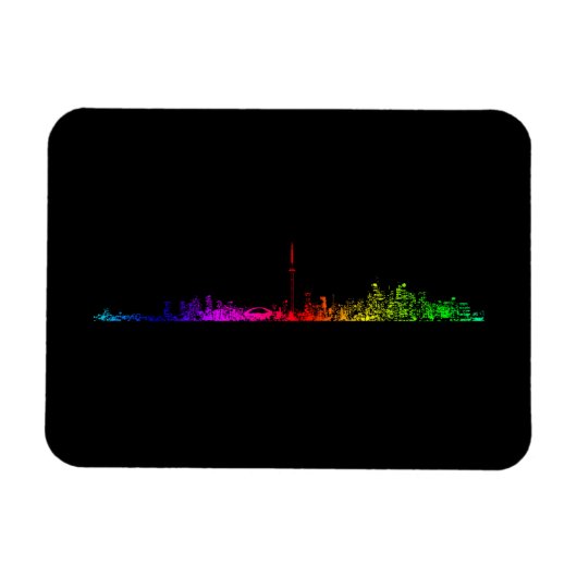 Toronto Rainbow Magneet (Horizontaal)