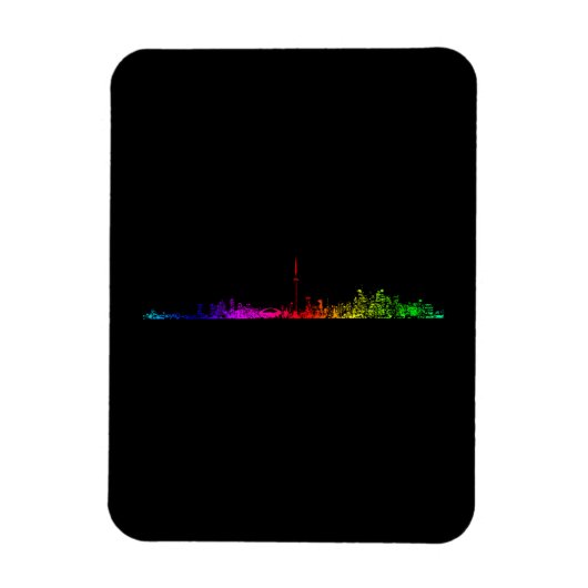 Toronto Rainbow Magneet (Verticaal)
