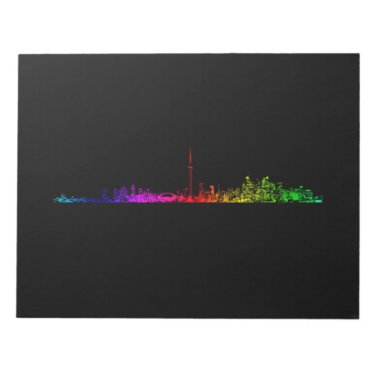 Toronto Rainbow Notitieblok (Voorkant)