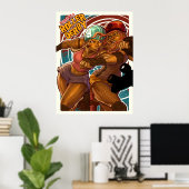 Toronto Roller Derby Poster (Thuiskantoor)