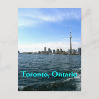 Toronto Sky Line en CN Tower. Briefkaart