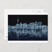 Toronto Skyline Briefkaart (Voorkant / Achterkant)