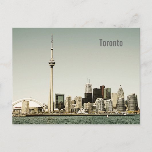 Toronto skyline briefkaart (Voorkant)