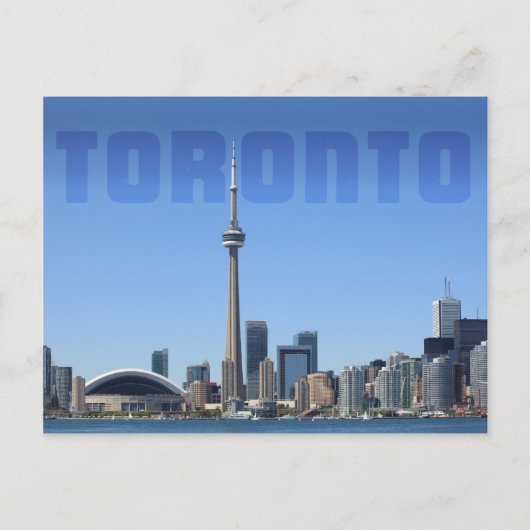 Toronto skyline briefkaart (Voorkant)
