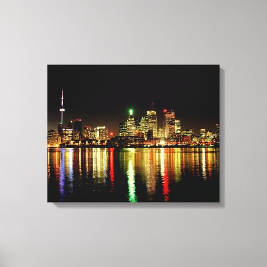 Toronto Skyline Canvas Afdruk (Voorkant)