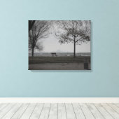 Toronto Skyline Canvas Afdruk (Insitu (Houten vloer))